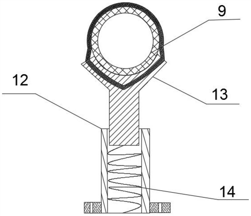 Mass concrete cooling water circulation and construction method