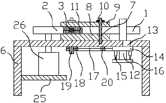 Shear mouth processing mechanism for pinchers