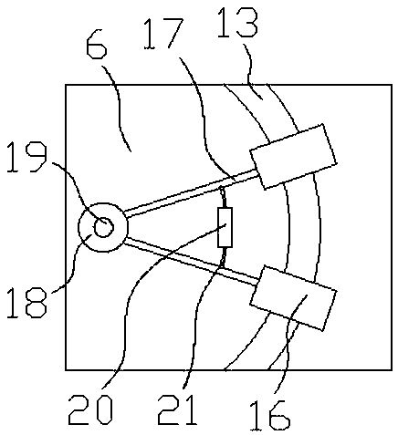 Shear mouth processing mechanism for pinchers