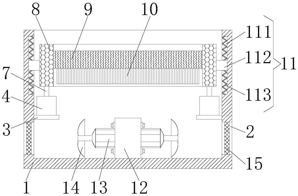 Carbon fiber heating device based on far infrared radiant heat transfer