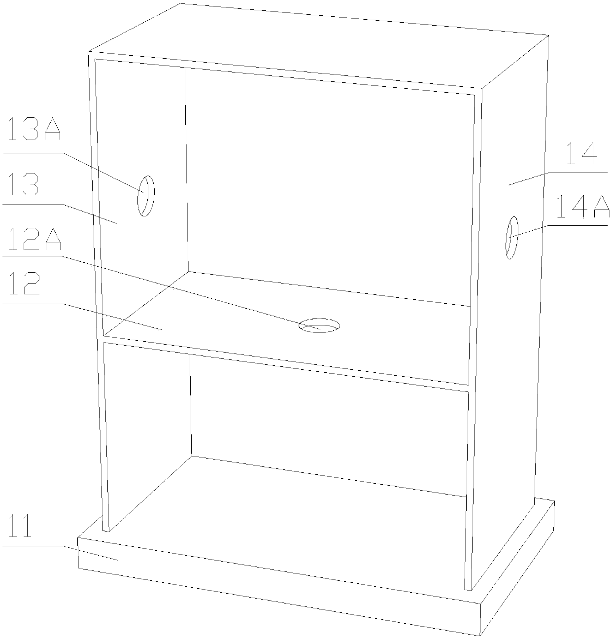 Multi-axis non-proportional fatigue test system based on centrifugal loading