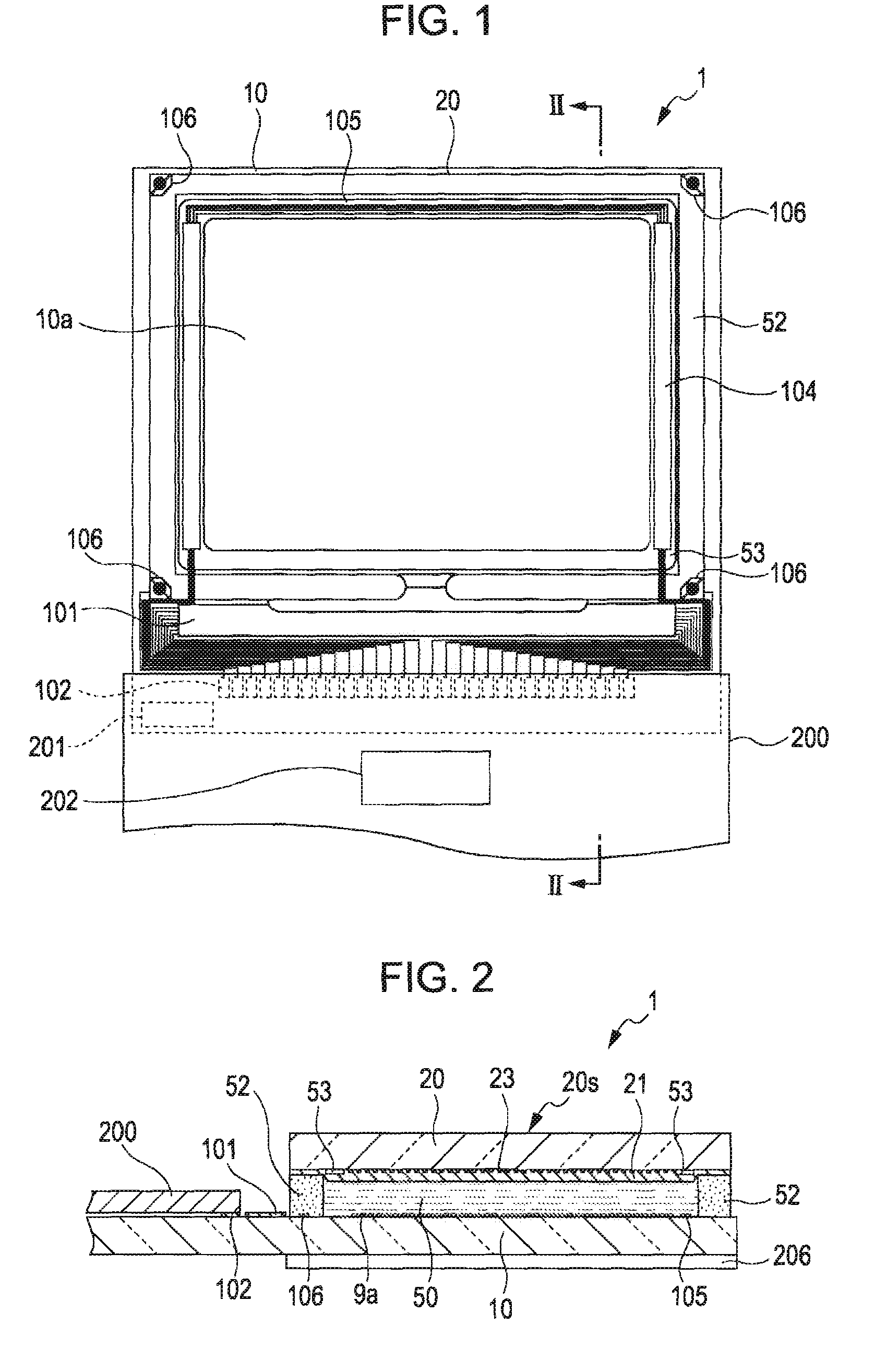 Display device and electronic apparatus