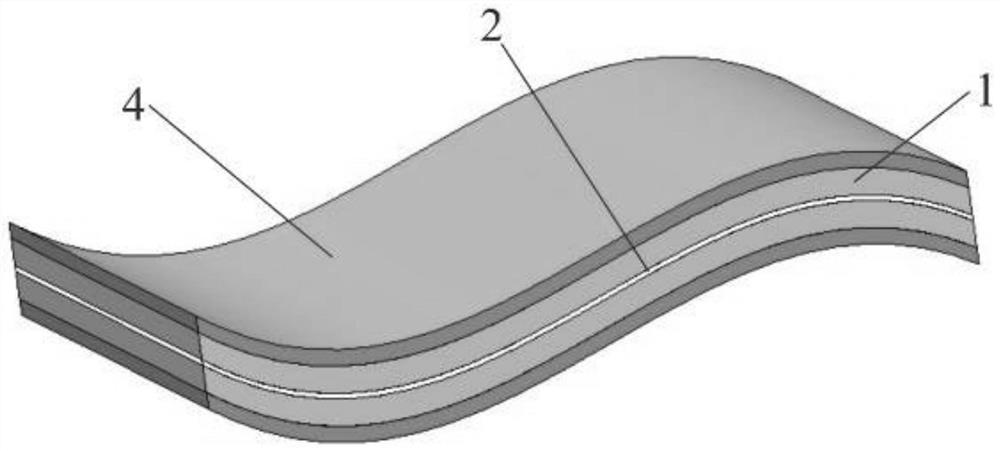 Flexible electrode, capacitor and preparation method