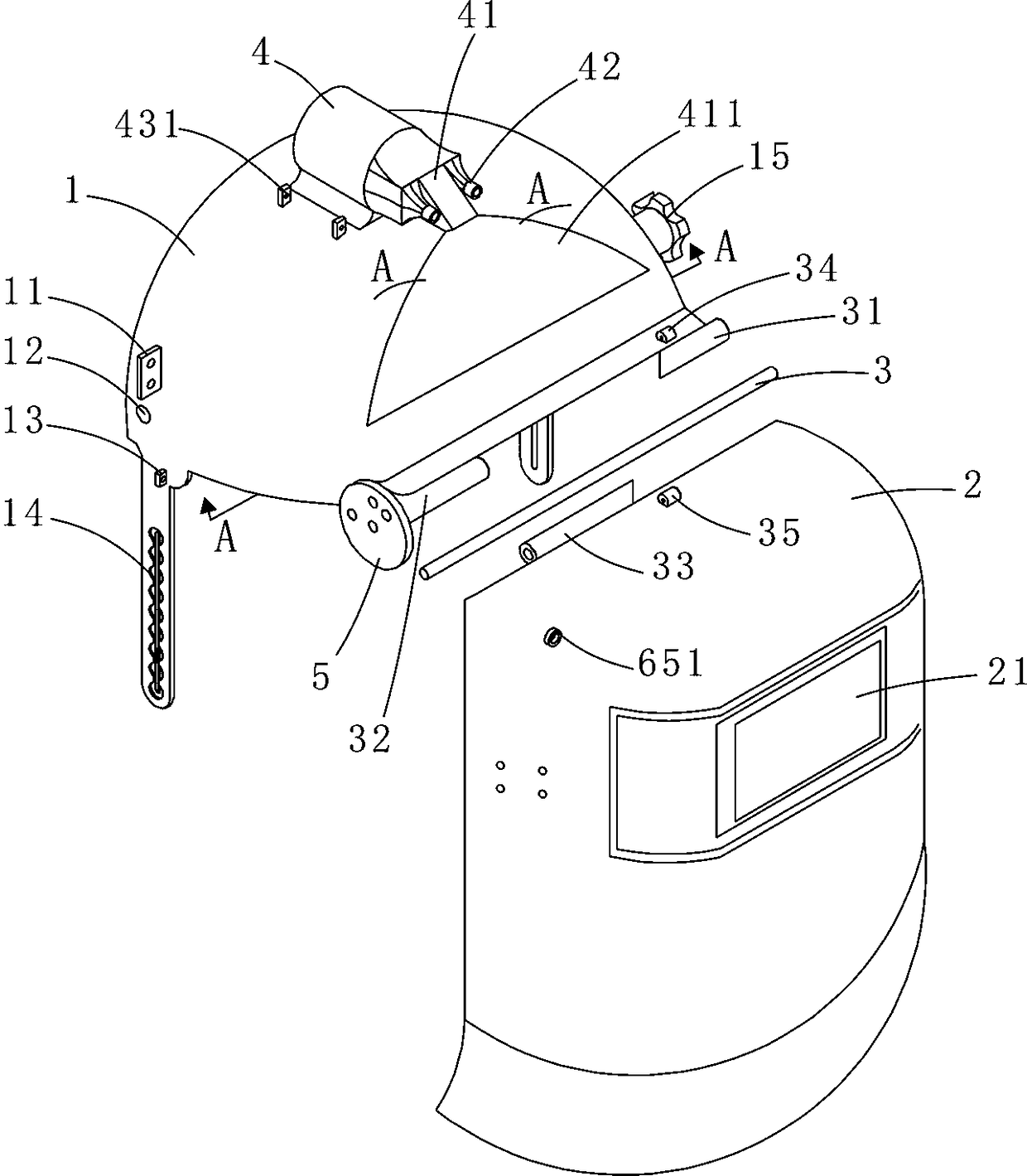 a welding mask