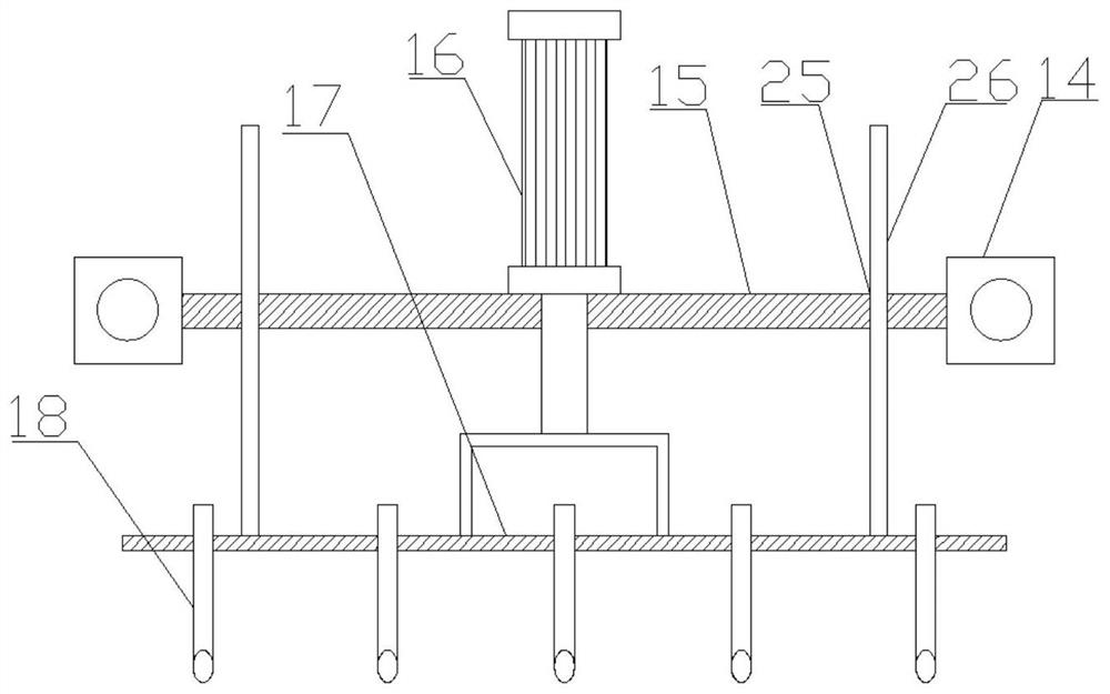 System for automatically and regularly collecting soil water layer by layer