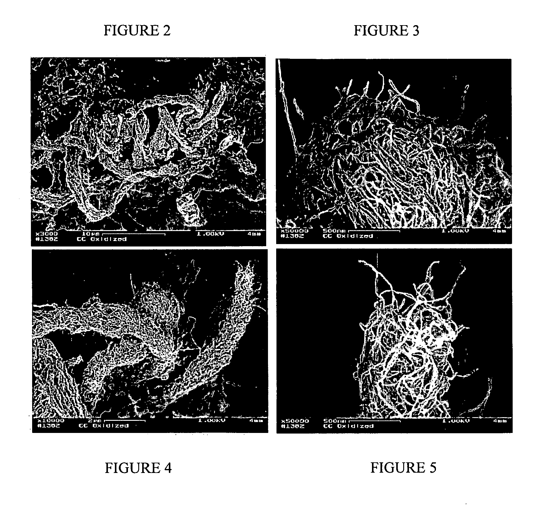 Methods of oxidizing multiwalled carbon nanotubes