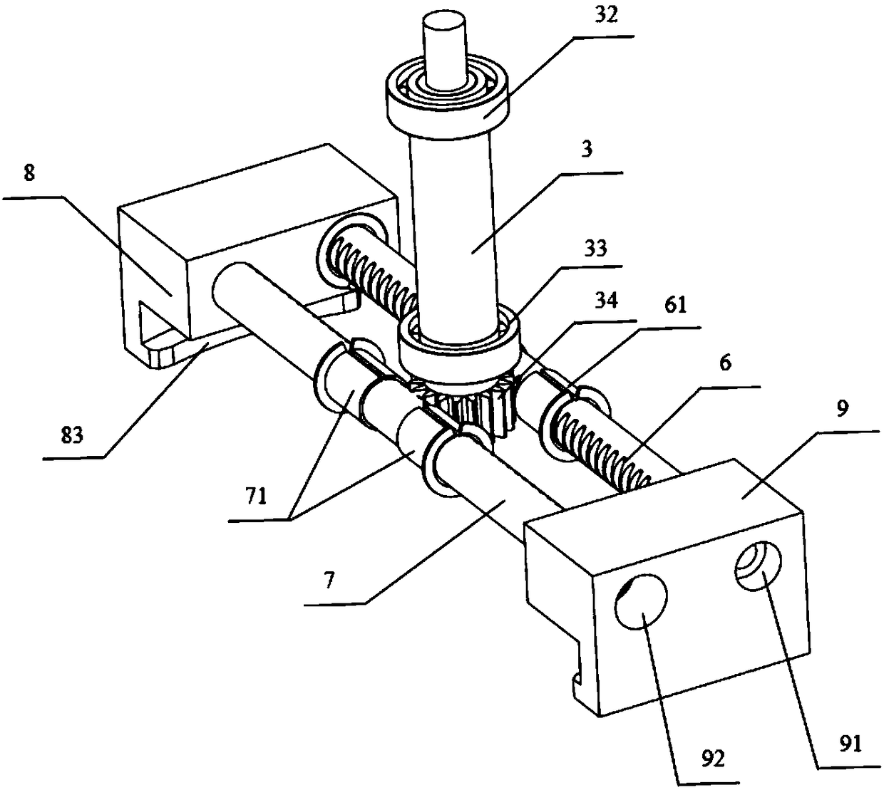 Uncapping hoisting device