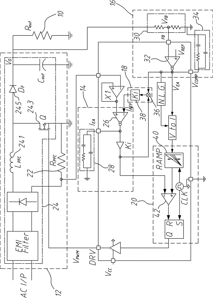 Power factor correcting device and correcting method thereof