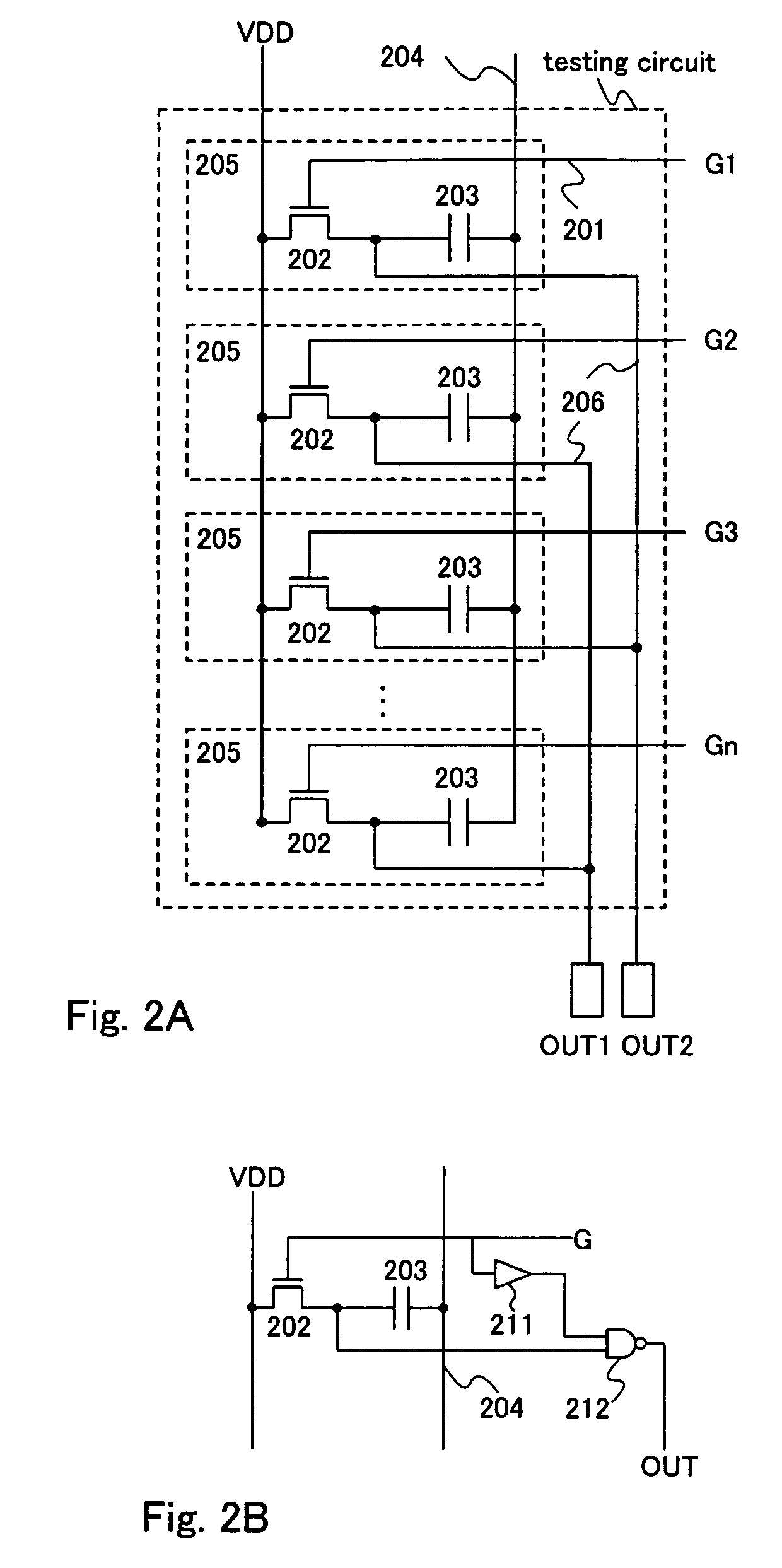 Image display device and method of testing the same