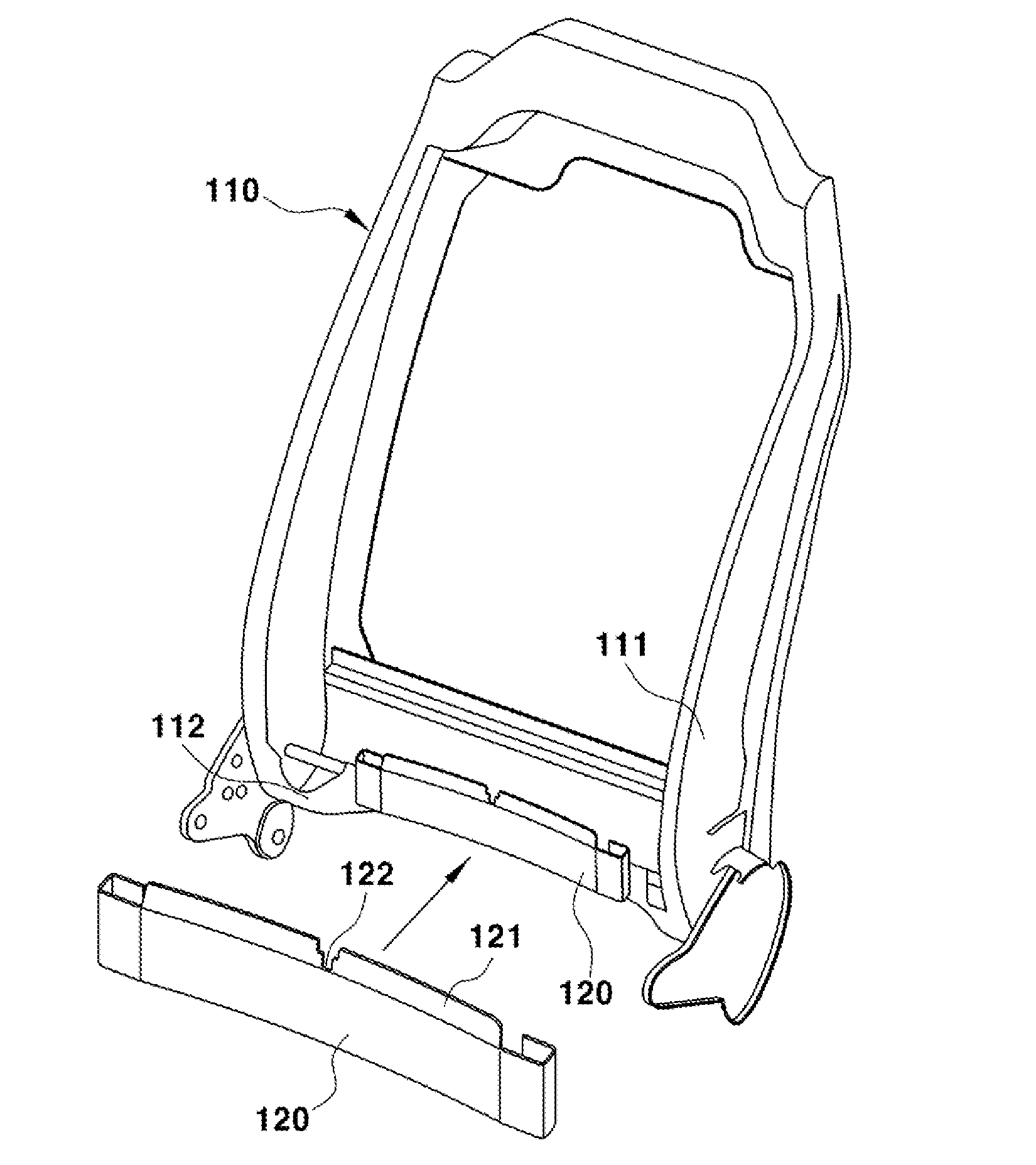 Vehicle seat having improved performance of reducing whiplash injury