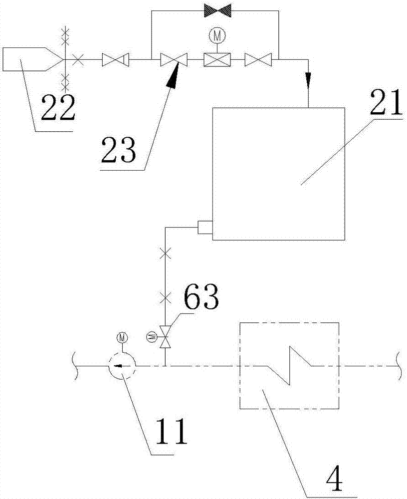 High-capacity medium-temperature phase-change heat storage and heat release system for thermal power plant and heat storage and heat release method of system