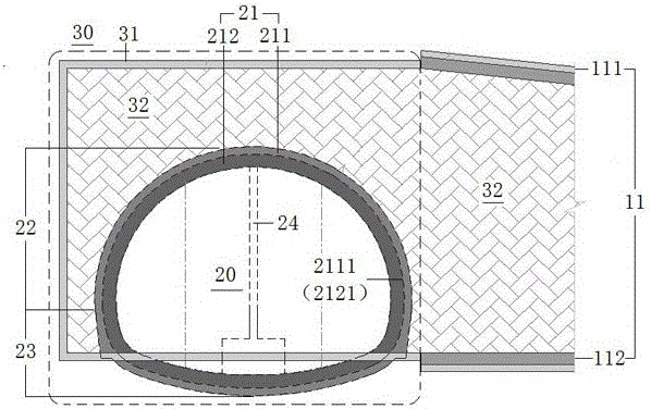 The Structure and Technology of the Inclined Shaft Entering the Main Tunnel of Metro Tunnel with Double-track Mine Method