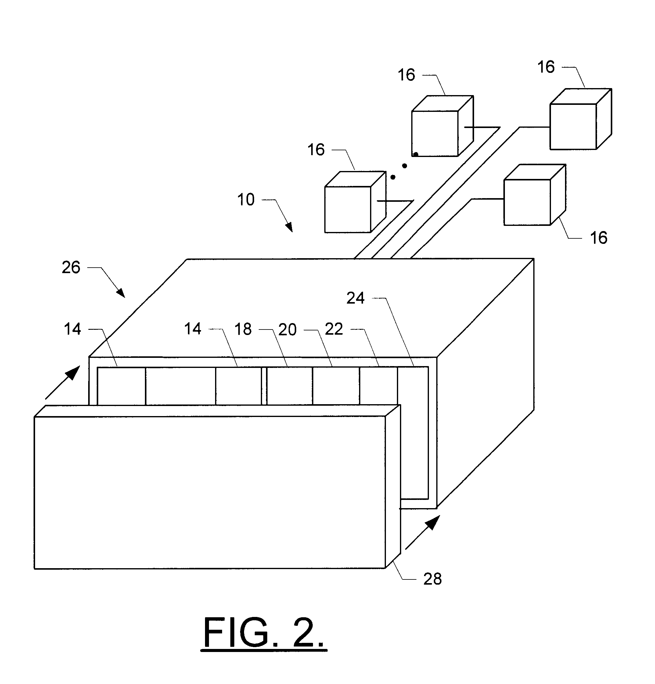 Modular aircraft information network system and an associated method of packaging the same