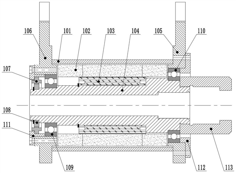 Four-motor direct drive type alternating current servo punching and riveting device and punching and riveting machine for friction stir rivet welding of multiple layers of plates