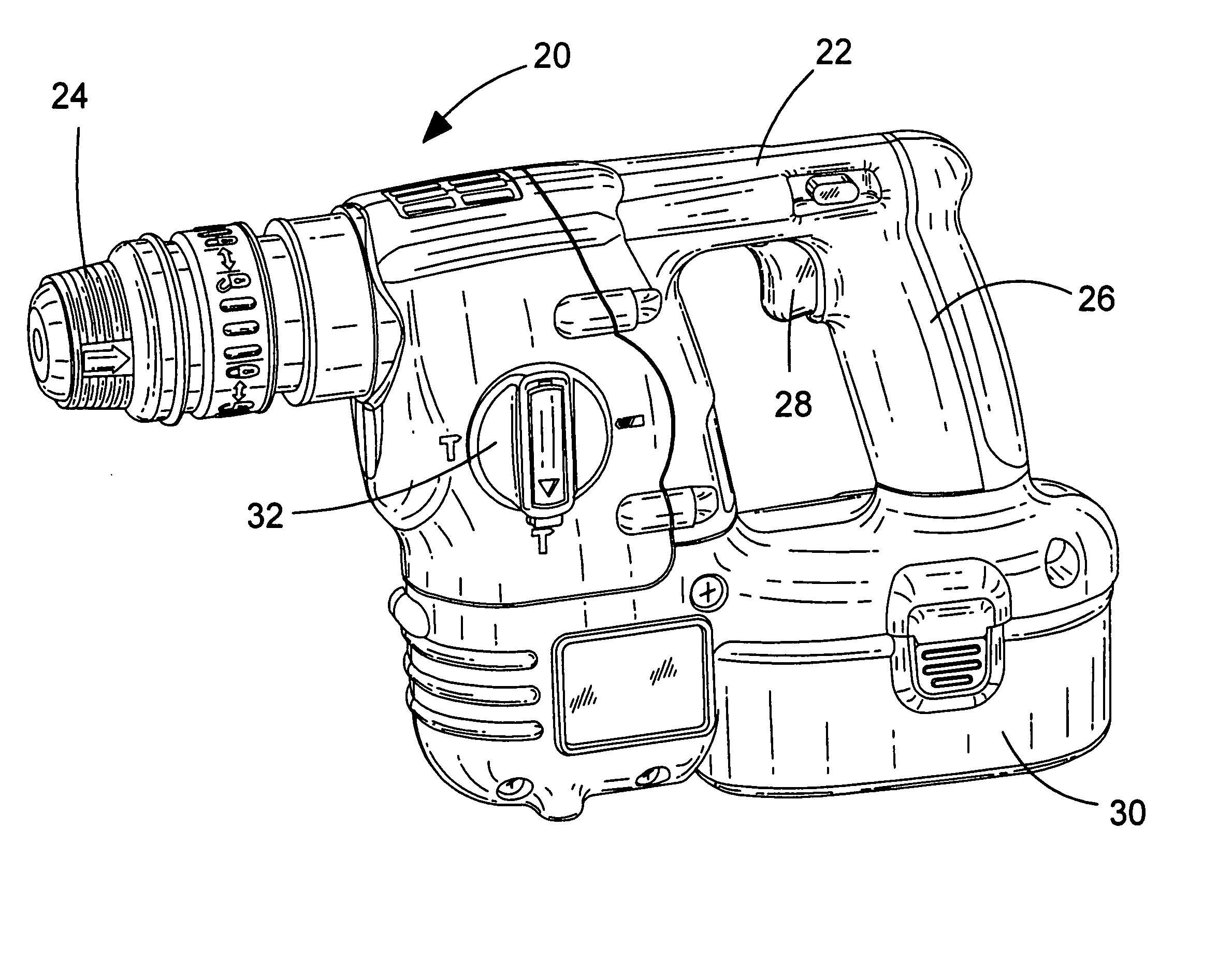 Drive mechanism for power tool