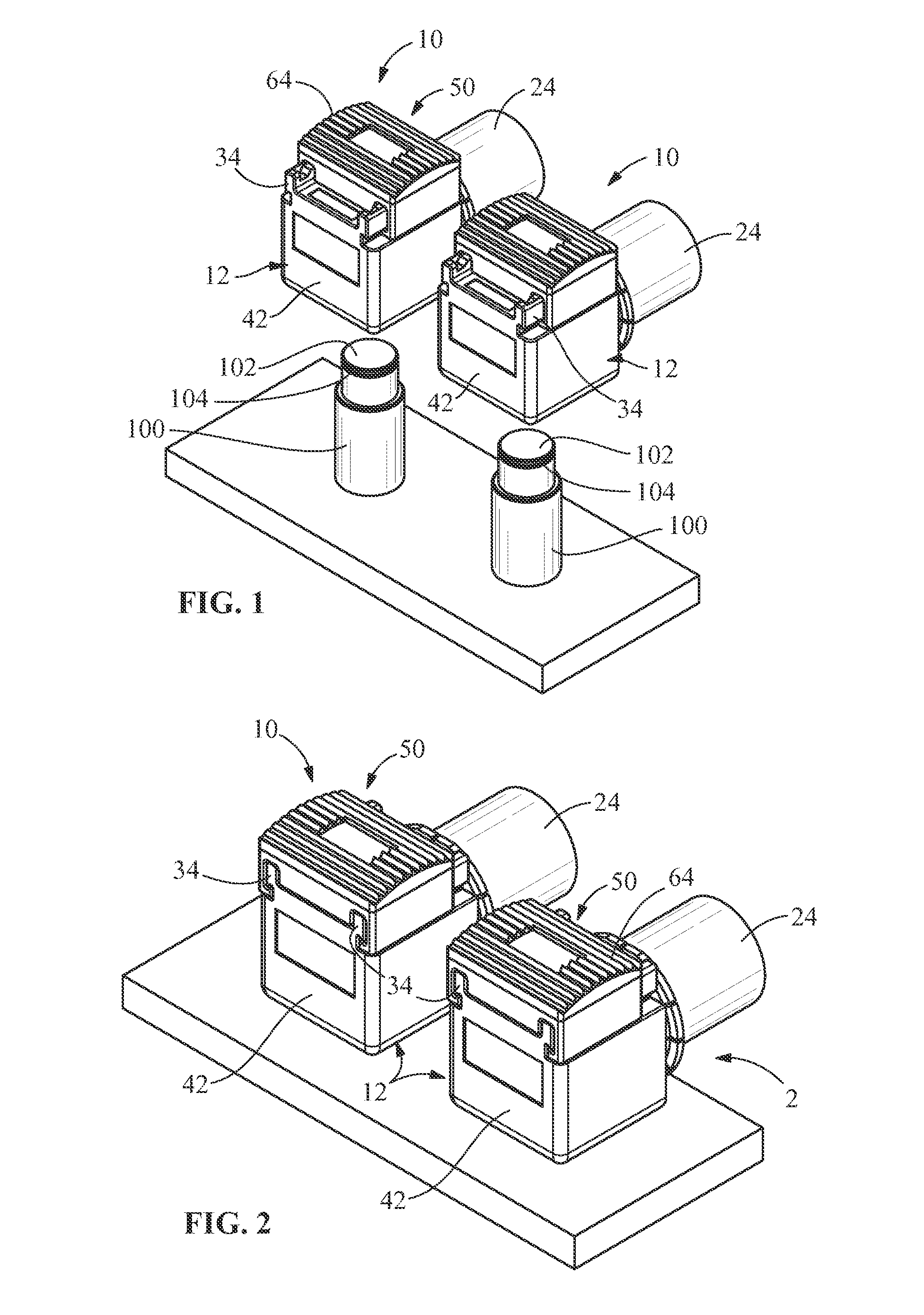 Quick connect power connector