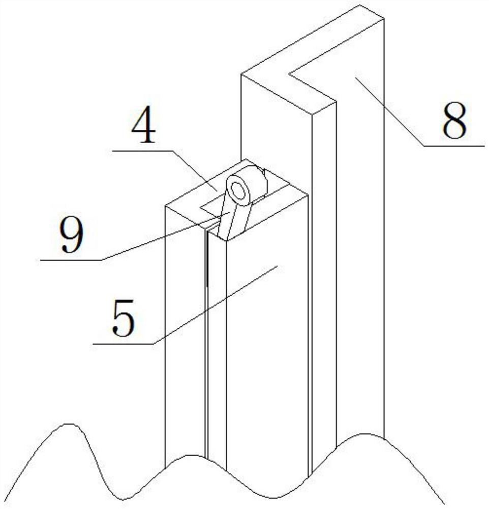 Mechanism with moire weakening function for assisting shooting of LED display screen