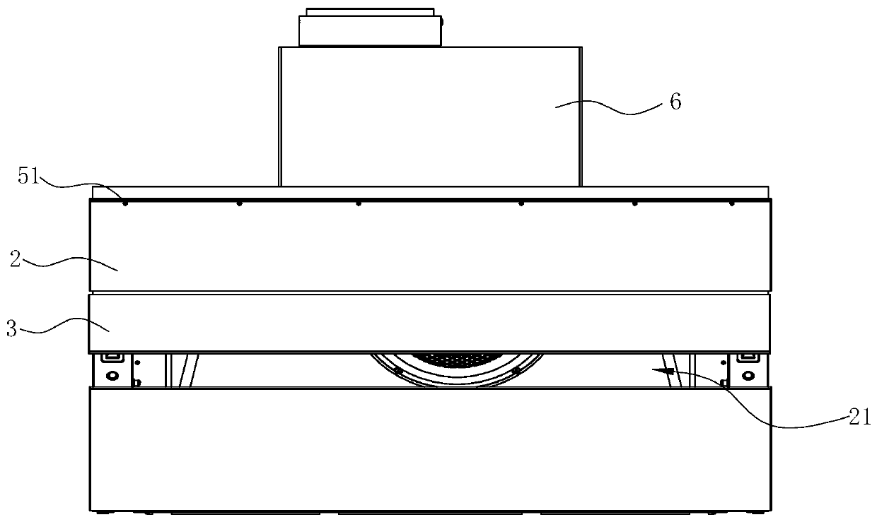 Anti-collision range hood and anti-collision control method thereof