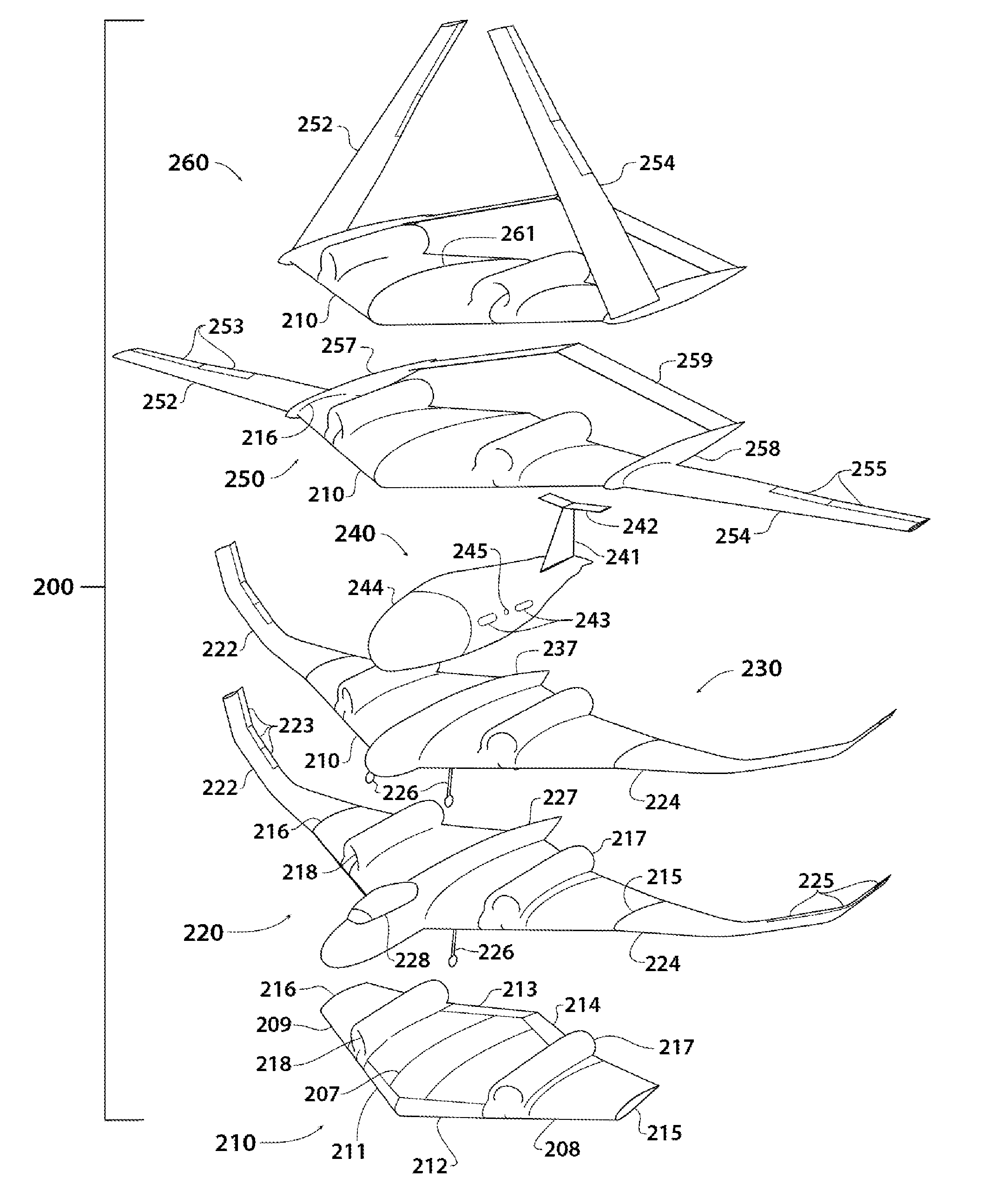 Multi-Role Aircraft With Interchangeable Mission Modules