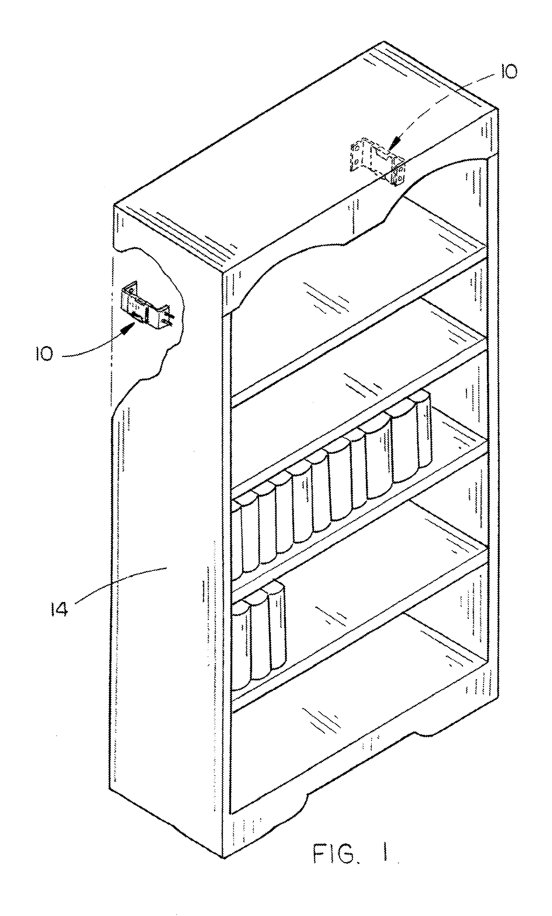 Furniture or appliance tipping restraint