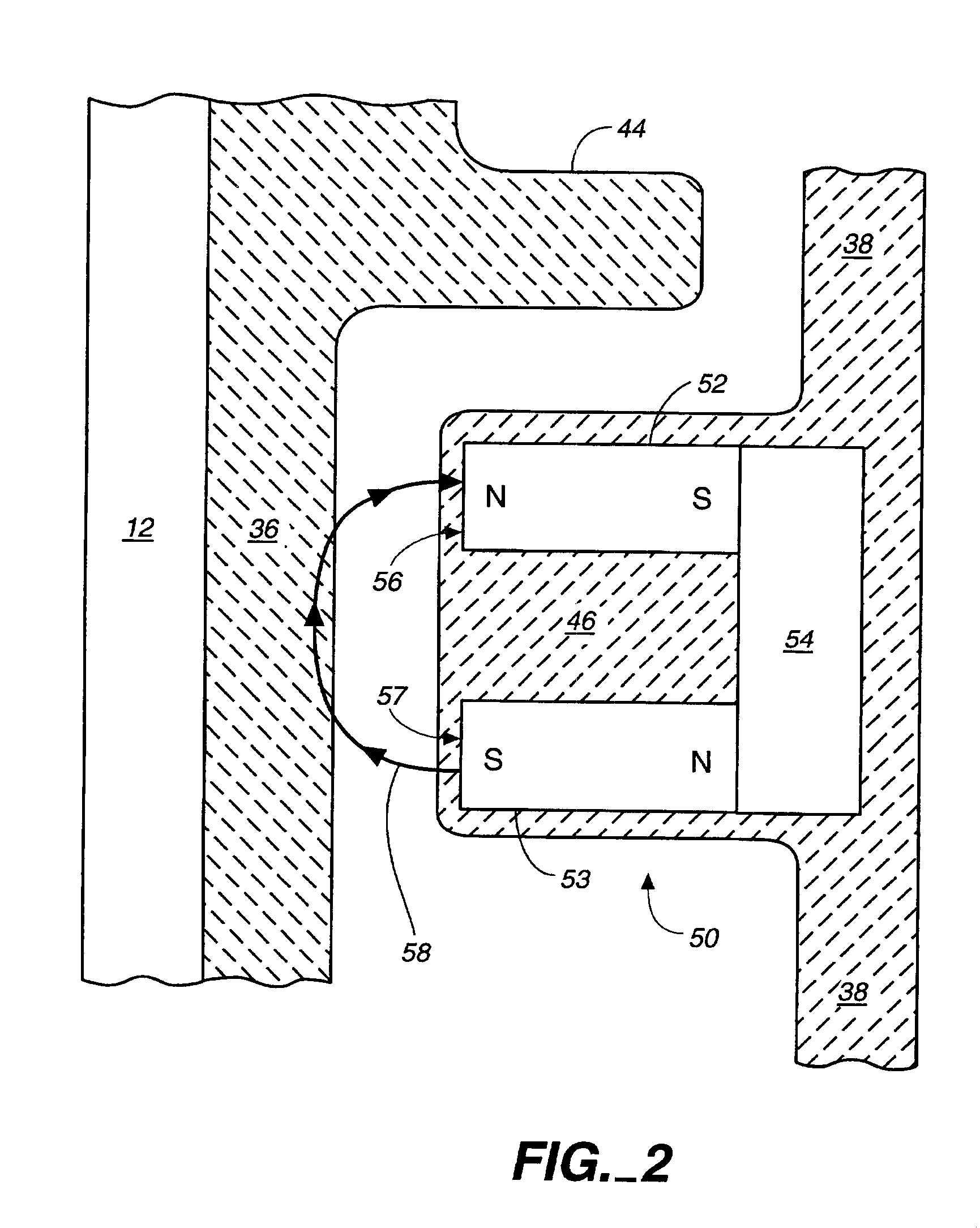 Magnetic barrier for plasma in chamber exhaust