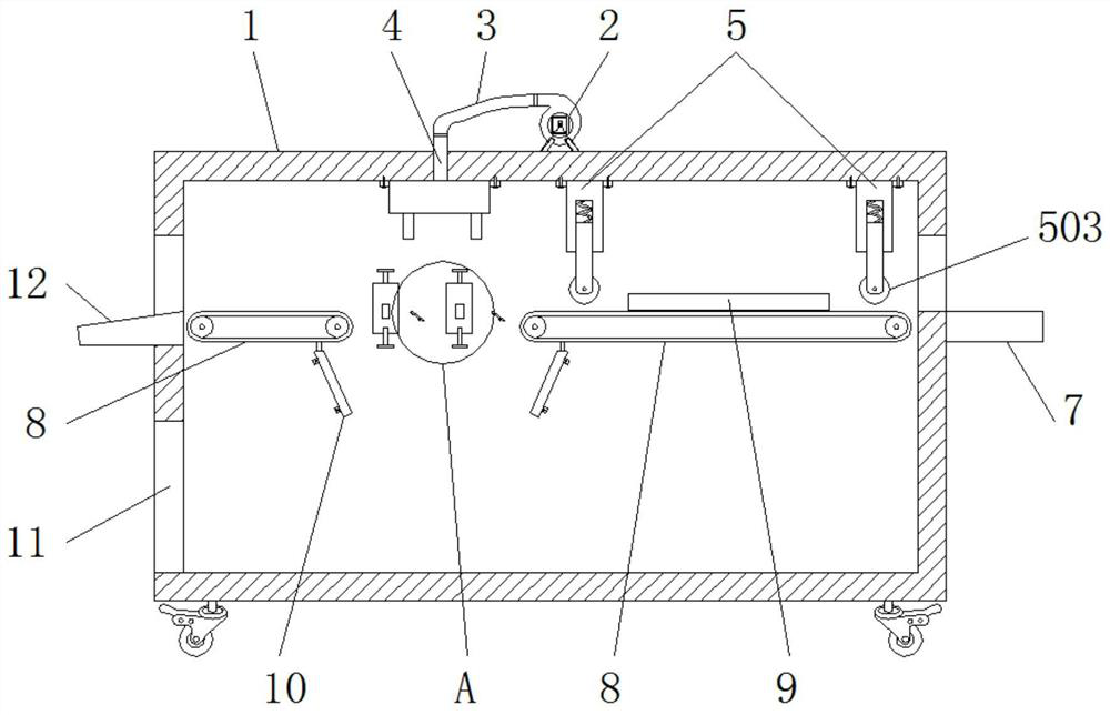 An agricultural product processing and peeling machine