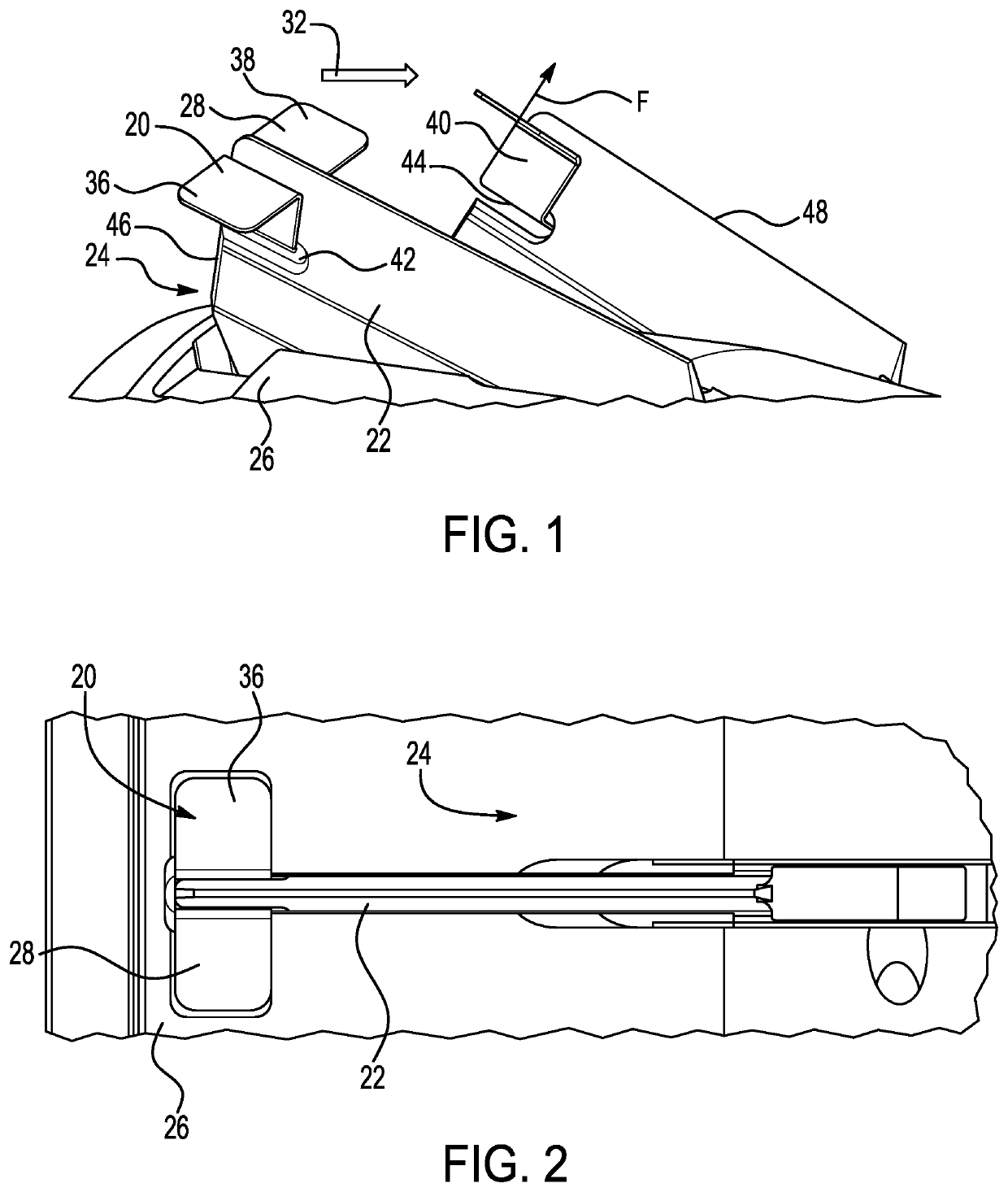 Aero-assisted missile fin or wing deployment system