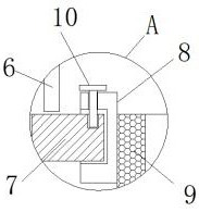 Full oil immersing oil immersion device for automobile part