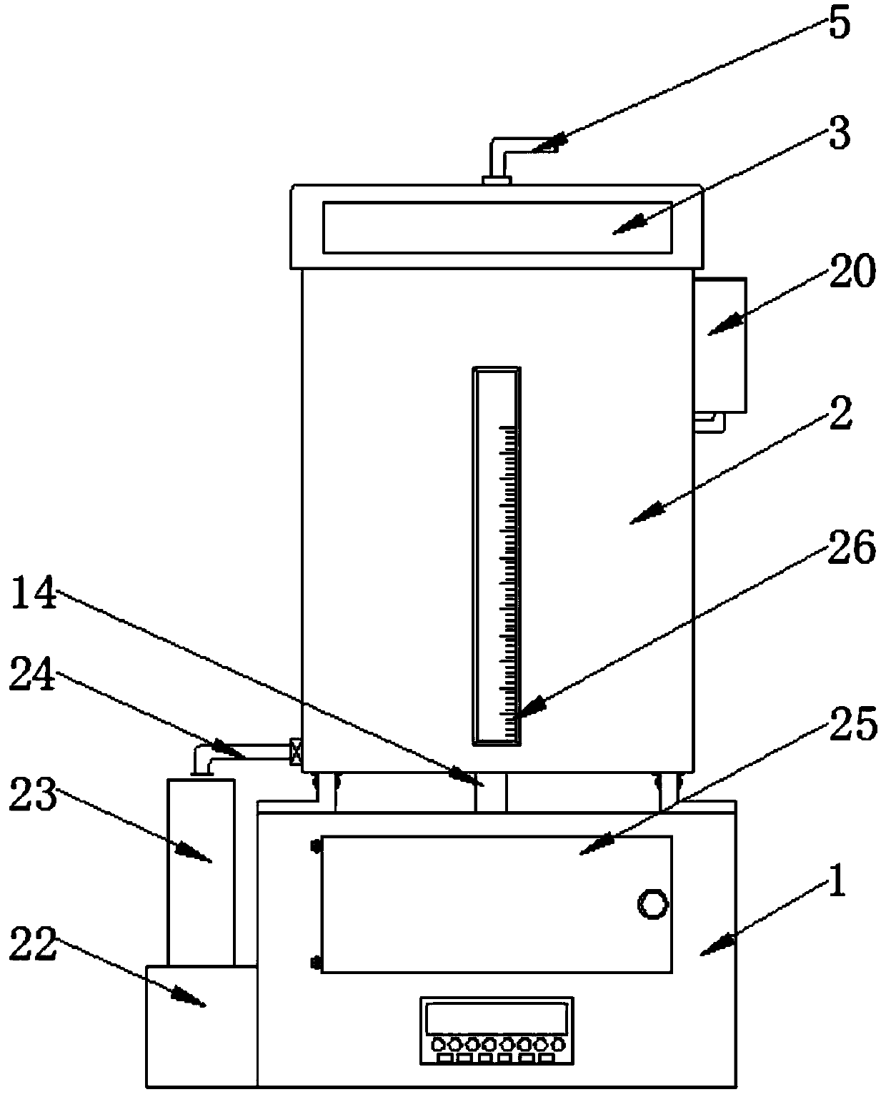 Food and drug inspection and dissolution device