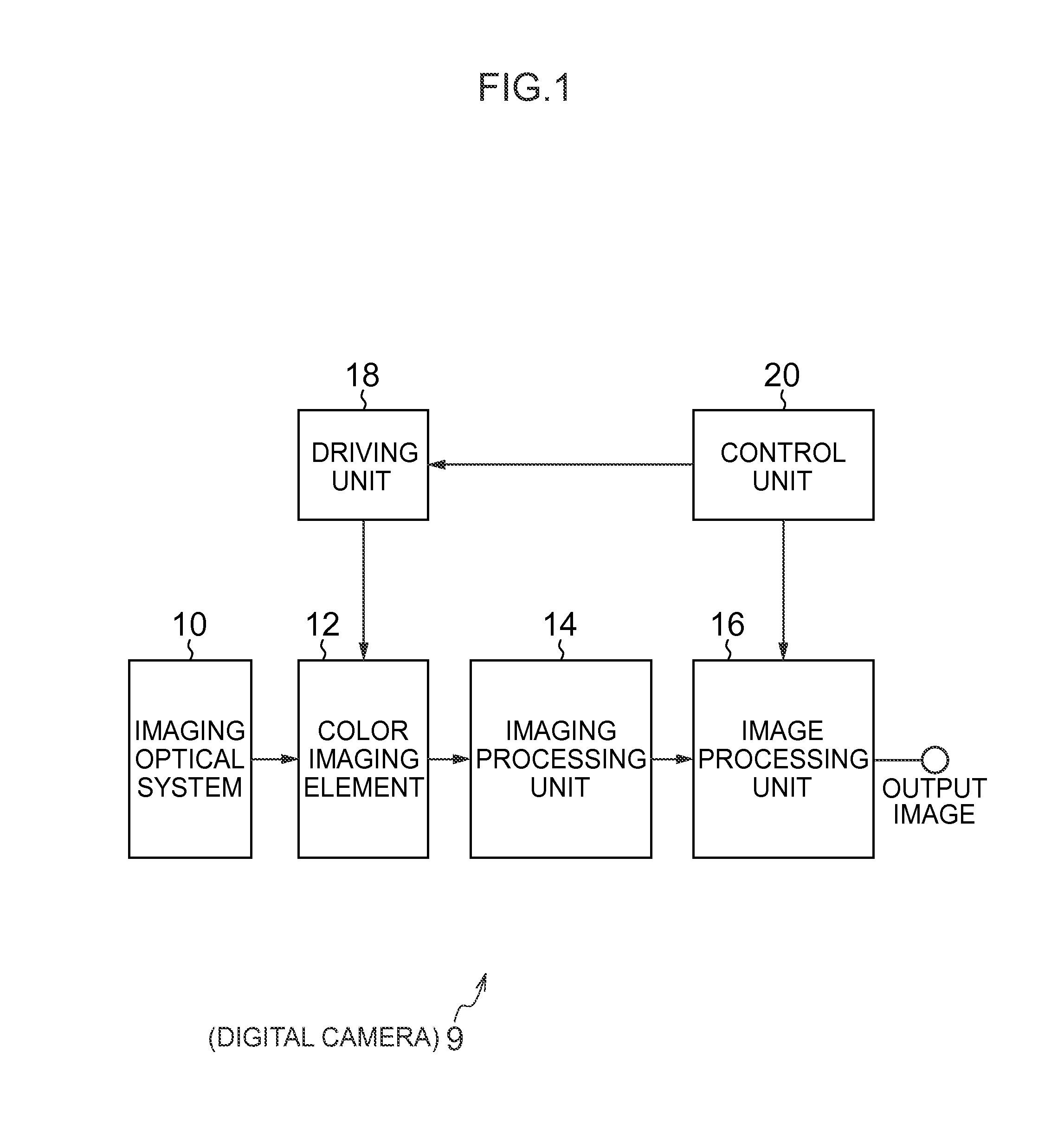 Color imaging element and imaging device