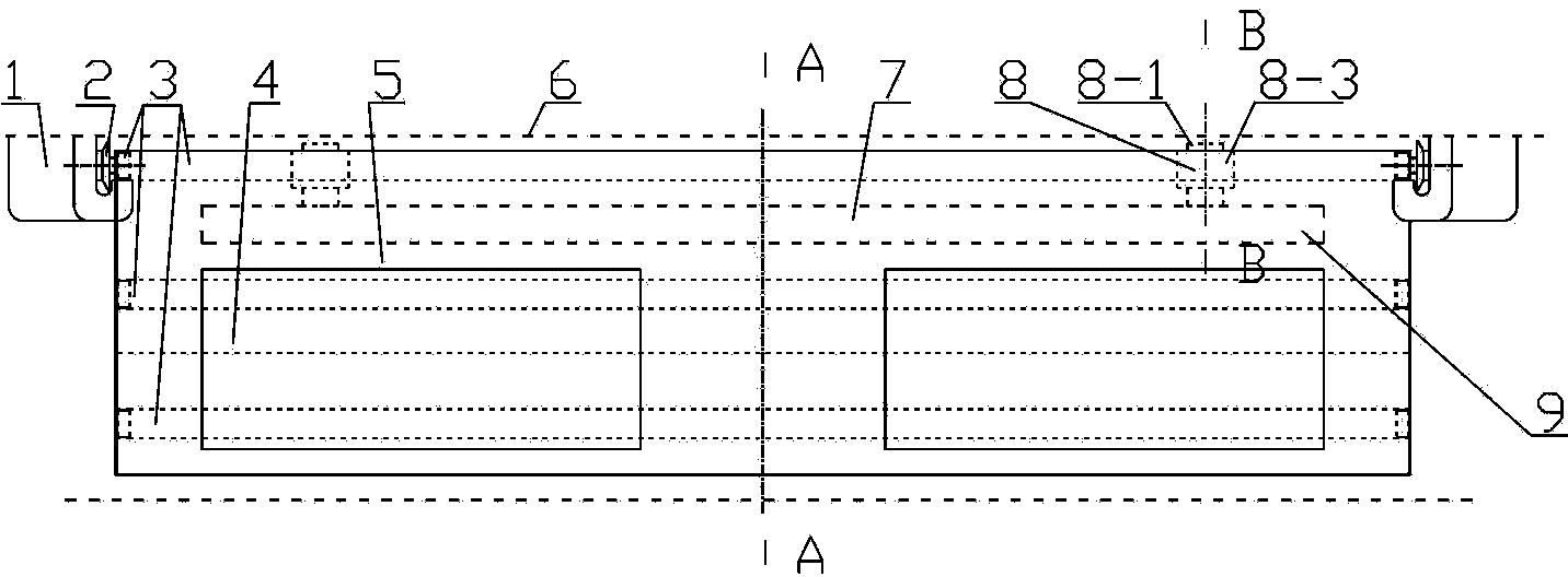 Train bogie rectifying device