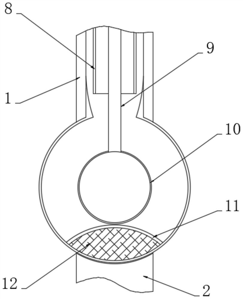 Soil anti-freezing remediation embedded rod