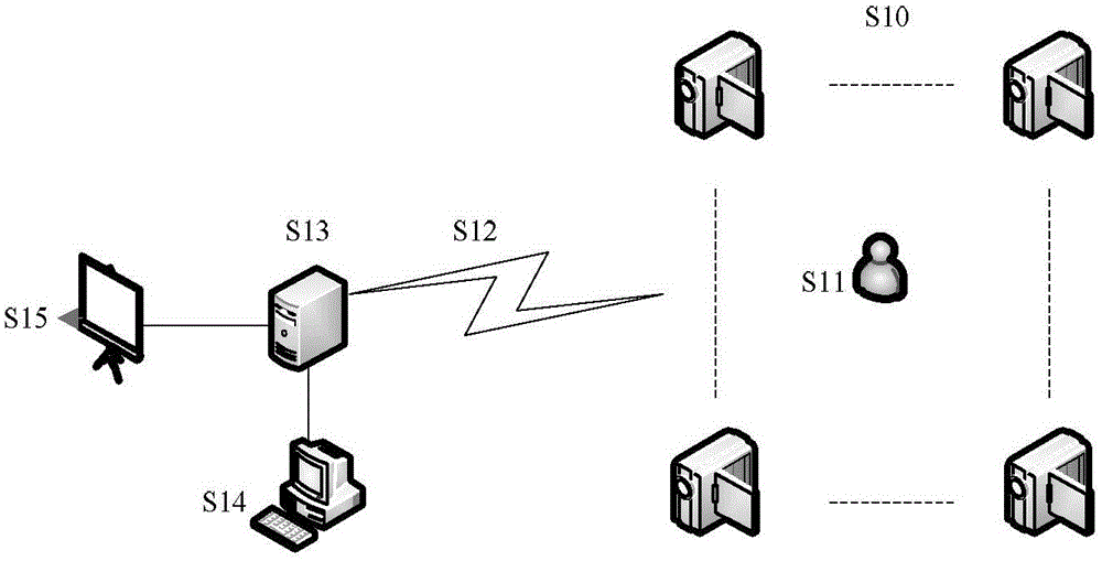 An object moving path identifying method and system