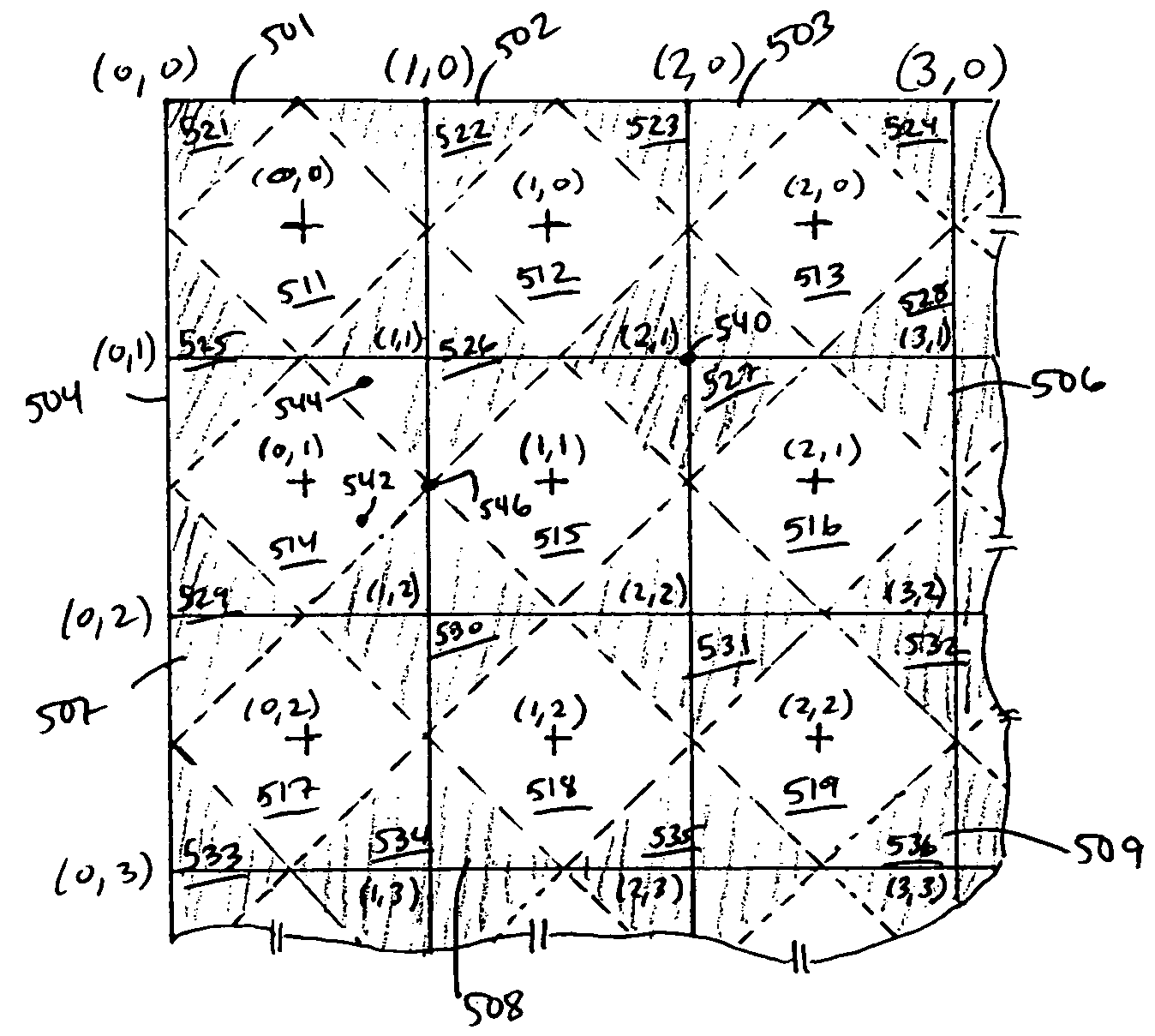 Diamond culling of small primitives