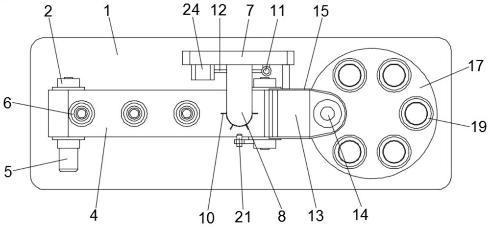 Slicing and canning device for manufacturing yellow peach cans