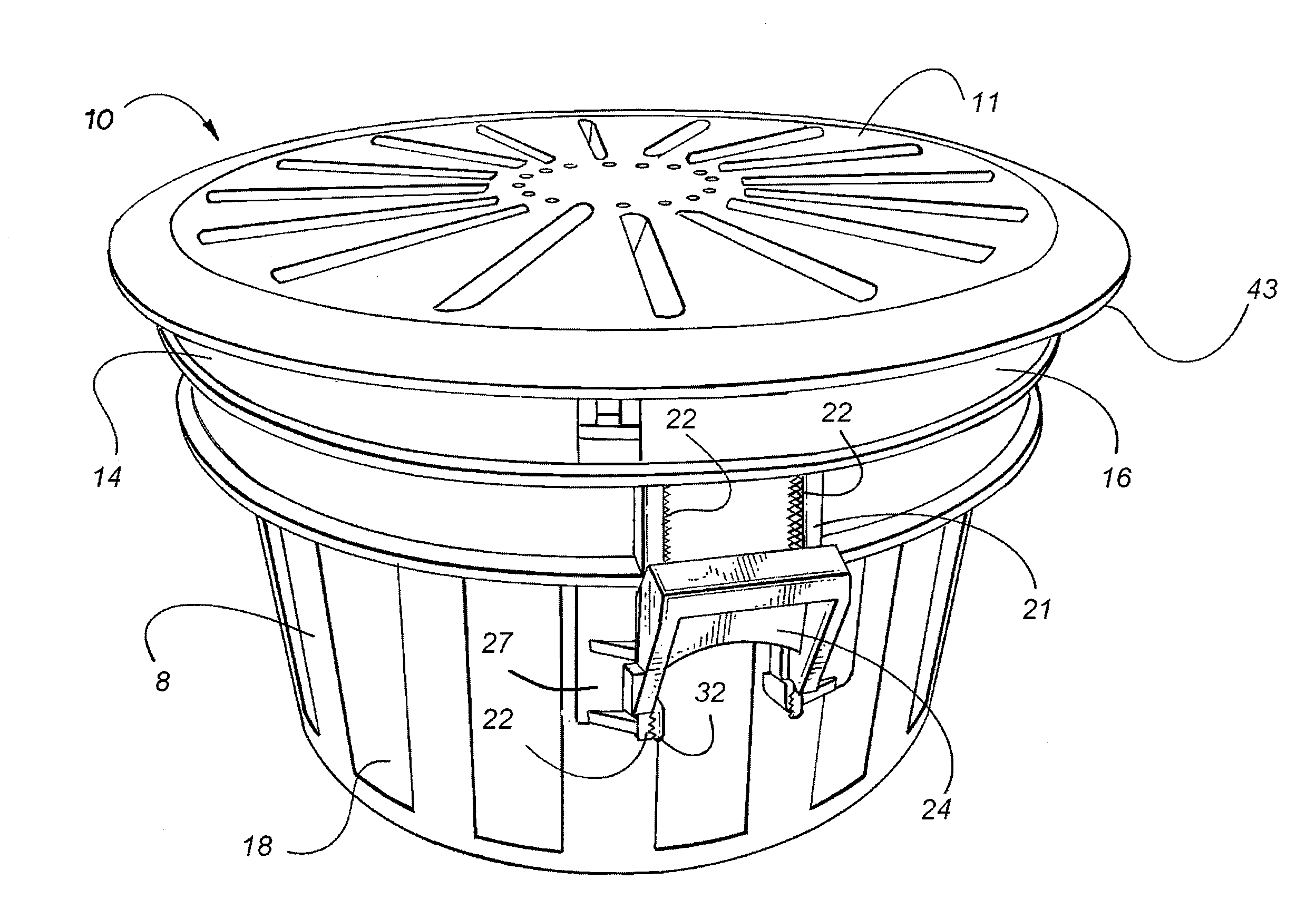 Diffuser Mounting Flange