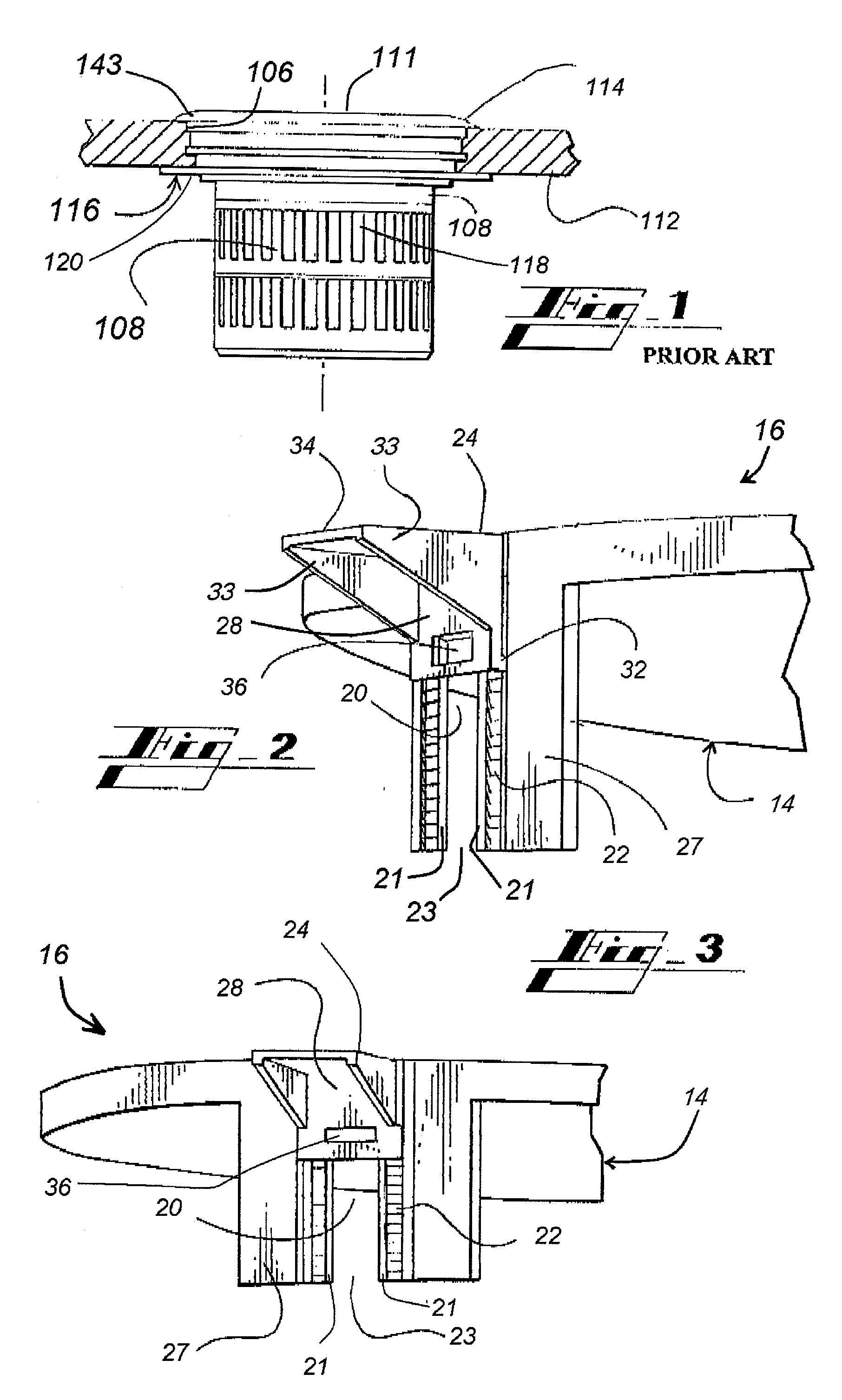 Diffuser Mounting Flange