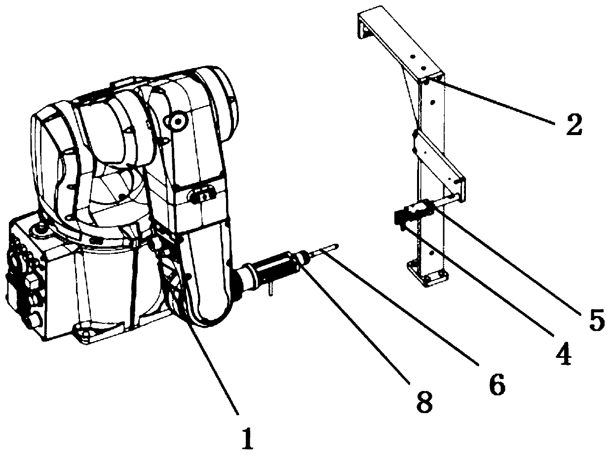 Cigarette lighting and discharging device of smoking path simulation system