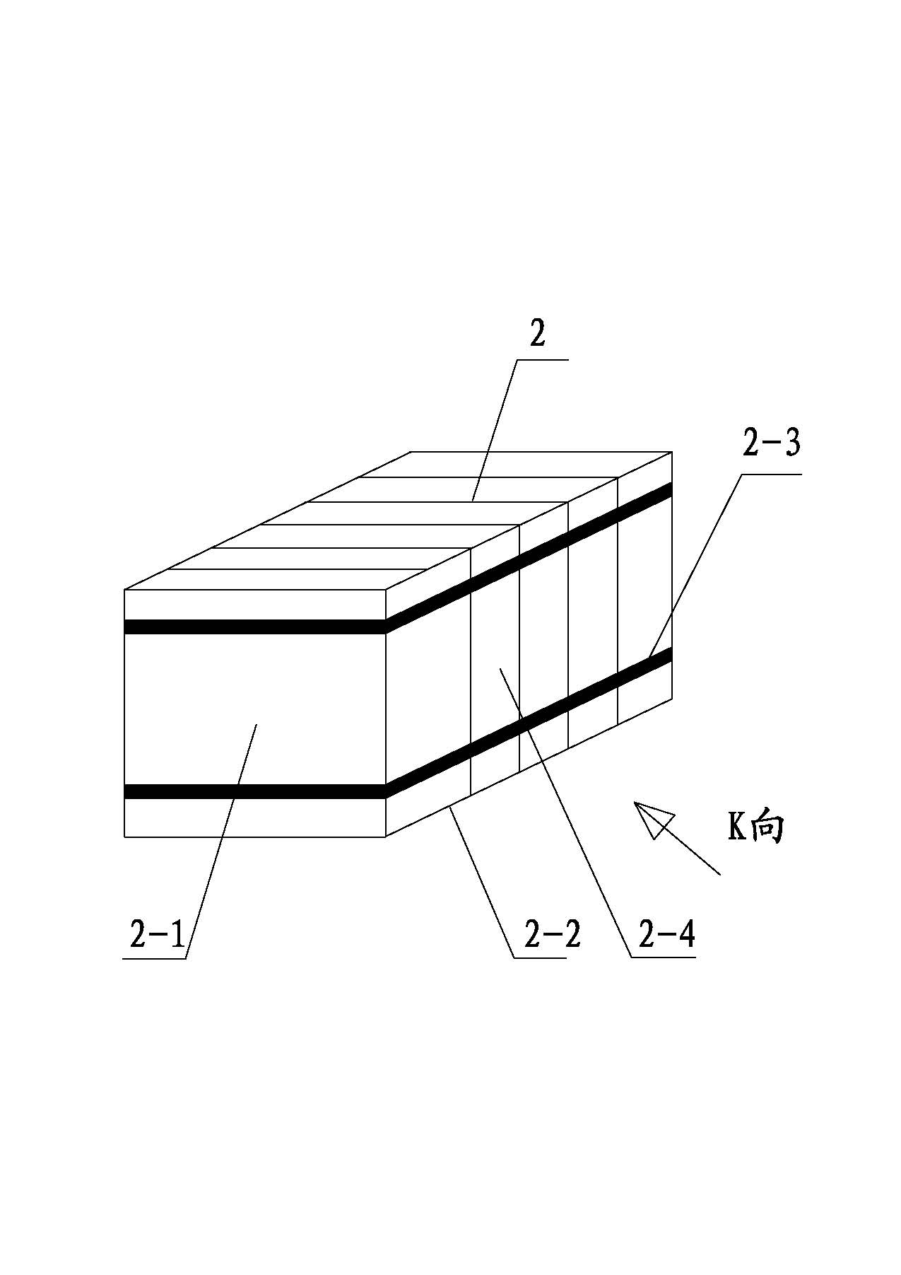 Method for stacking ceramic tiles