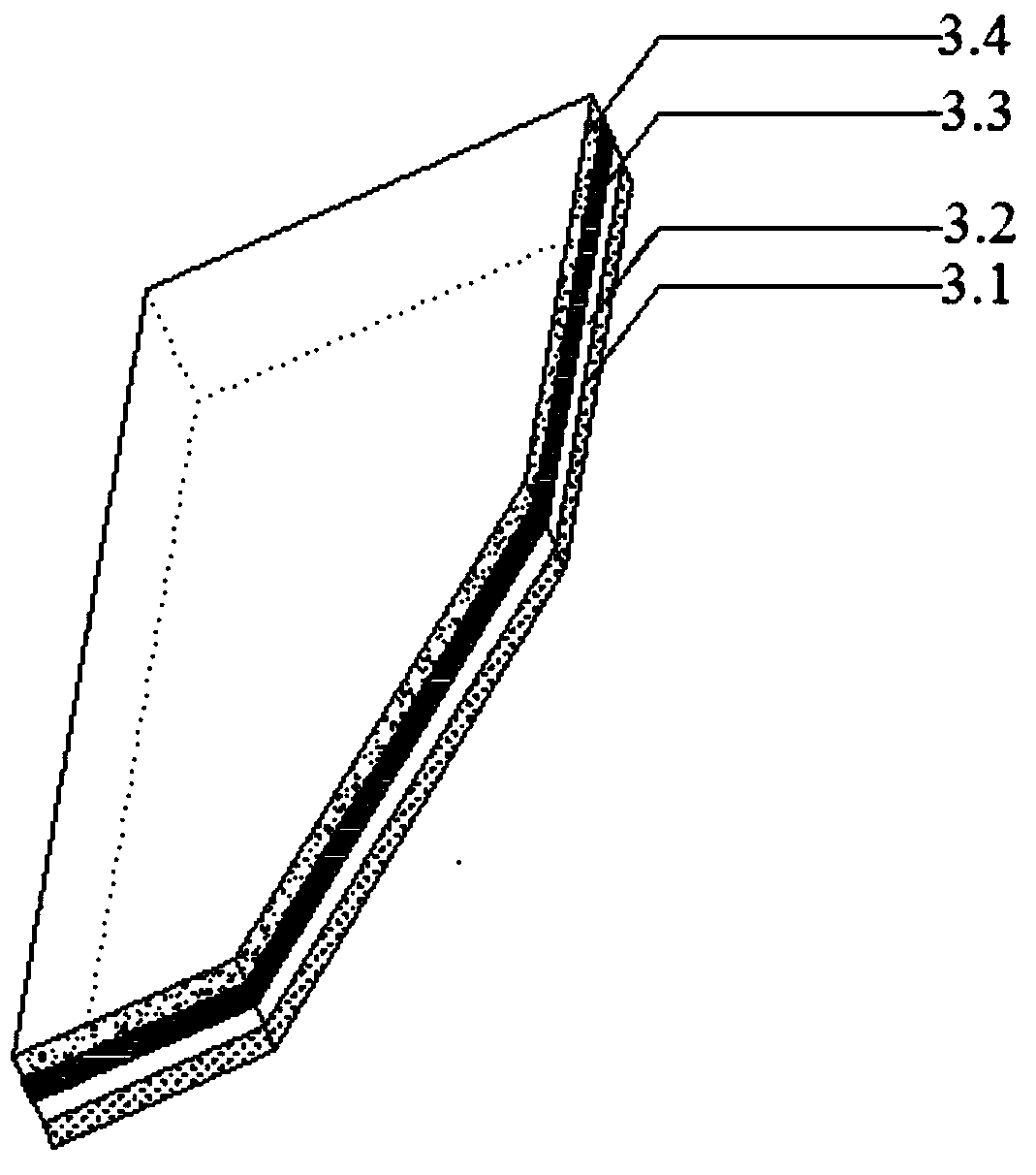 A passive leachate collector suitable for pops detection in soil