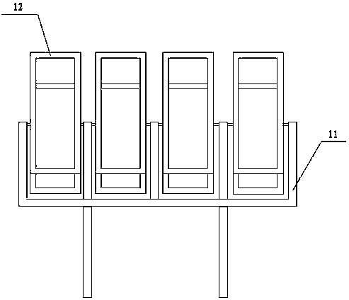 Non-woven seedling inserting machine and inserting method thereof