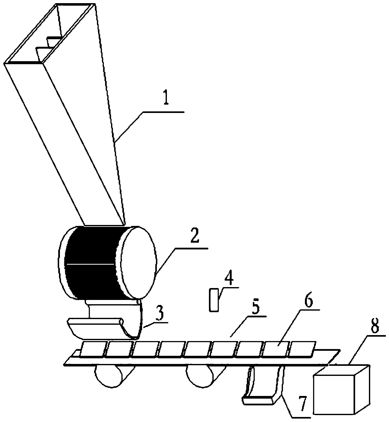 A needle tube automatic finishing machine