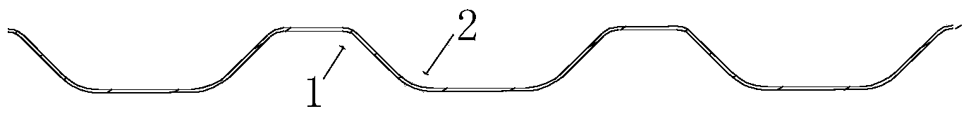 Bidirectional pressing liquid-charging forming method for large-size thin-wall complex characteristic panel