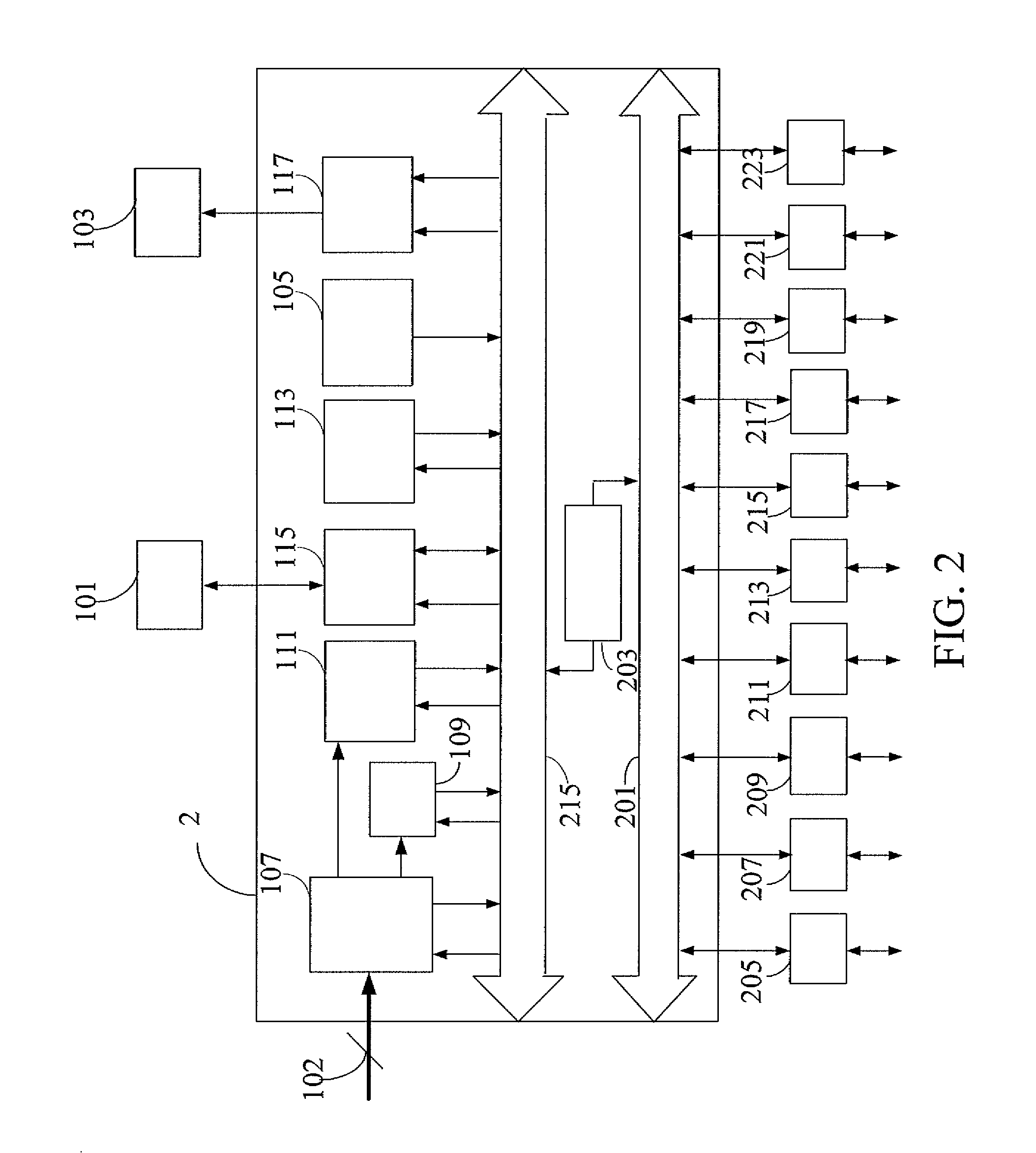 Video integrated circuit and video processing apparatus thereof