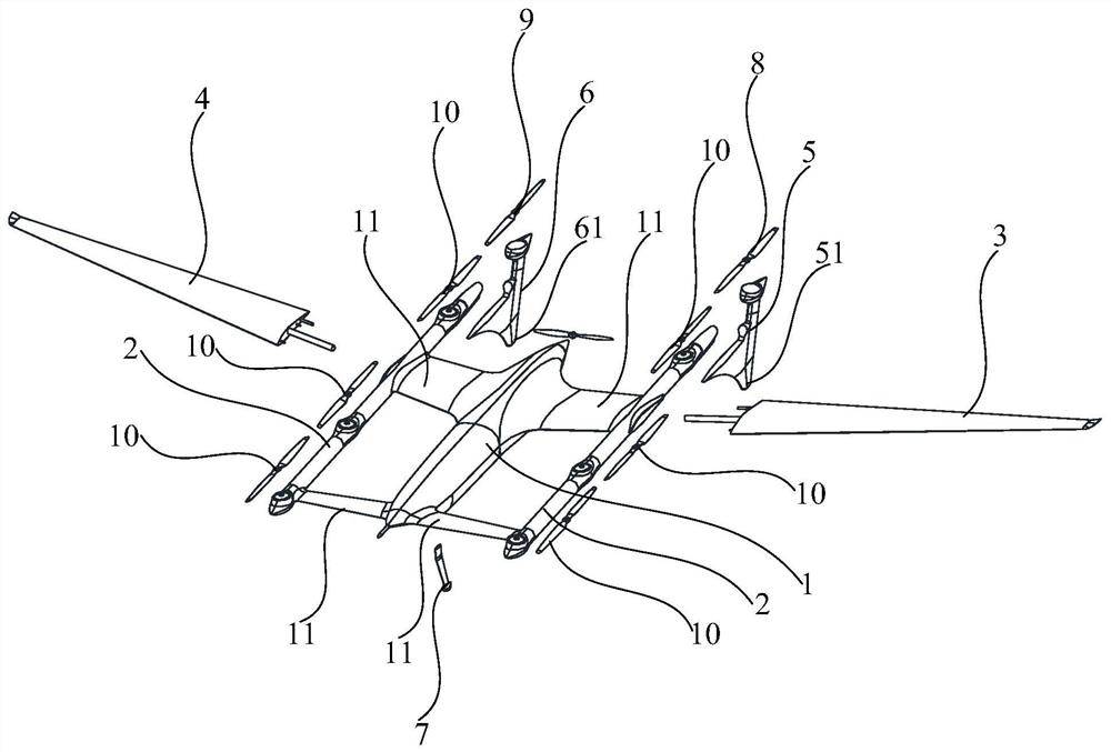 Vertical take-off and landing fixed-wing unmanned aerial vehicle