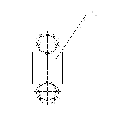 Hydraulic superhigh-frequency vibrating power head