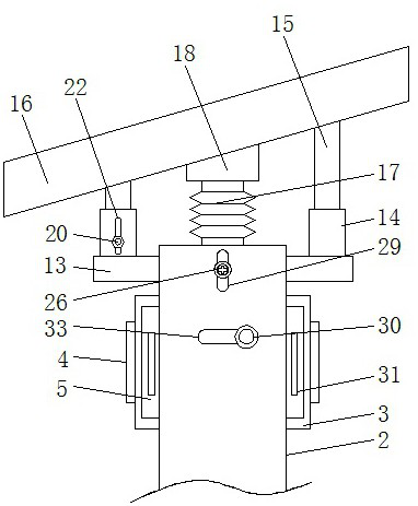 A solar lamp self-powered lighting street lamp