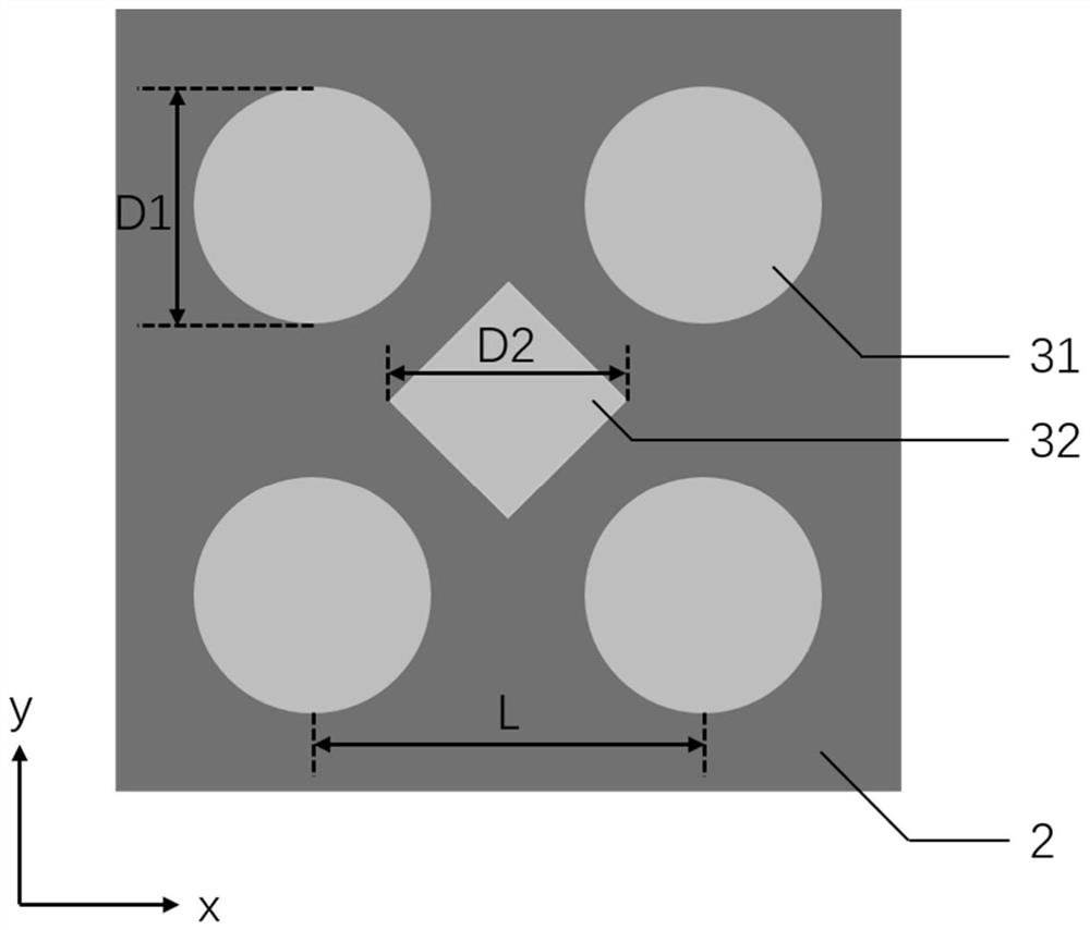 Optical filter based on nanopore array structure