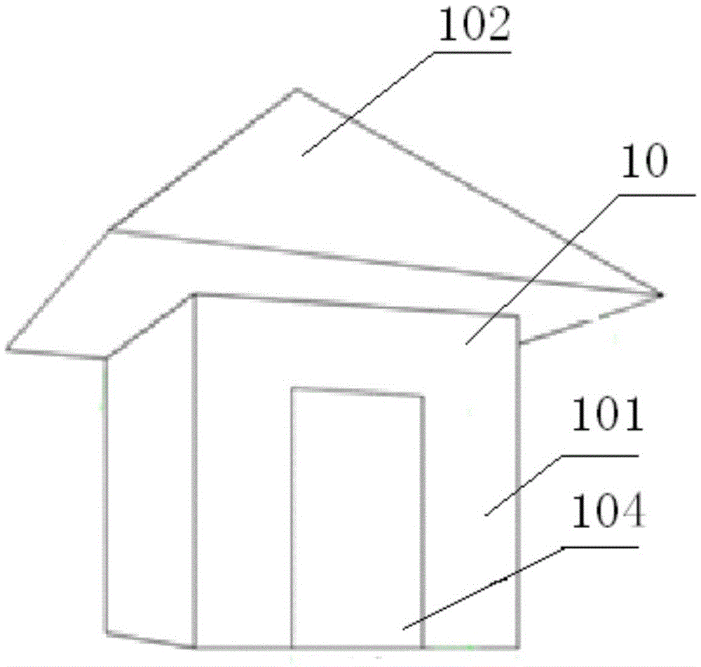 Energy-saving and environment-friendly boiler tail gas discharge tower