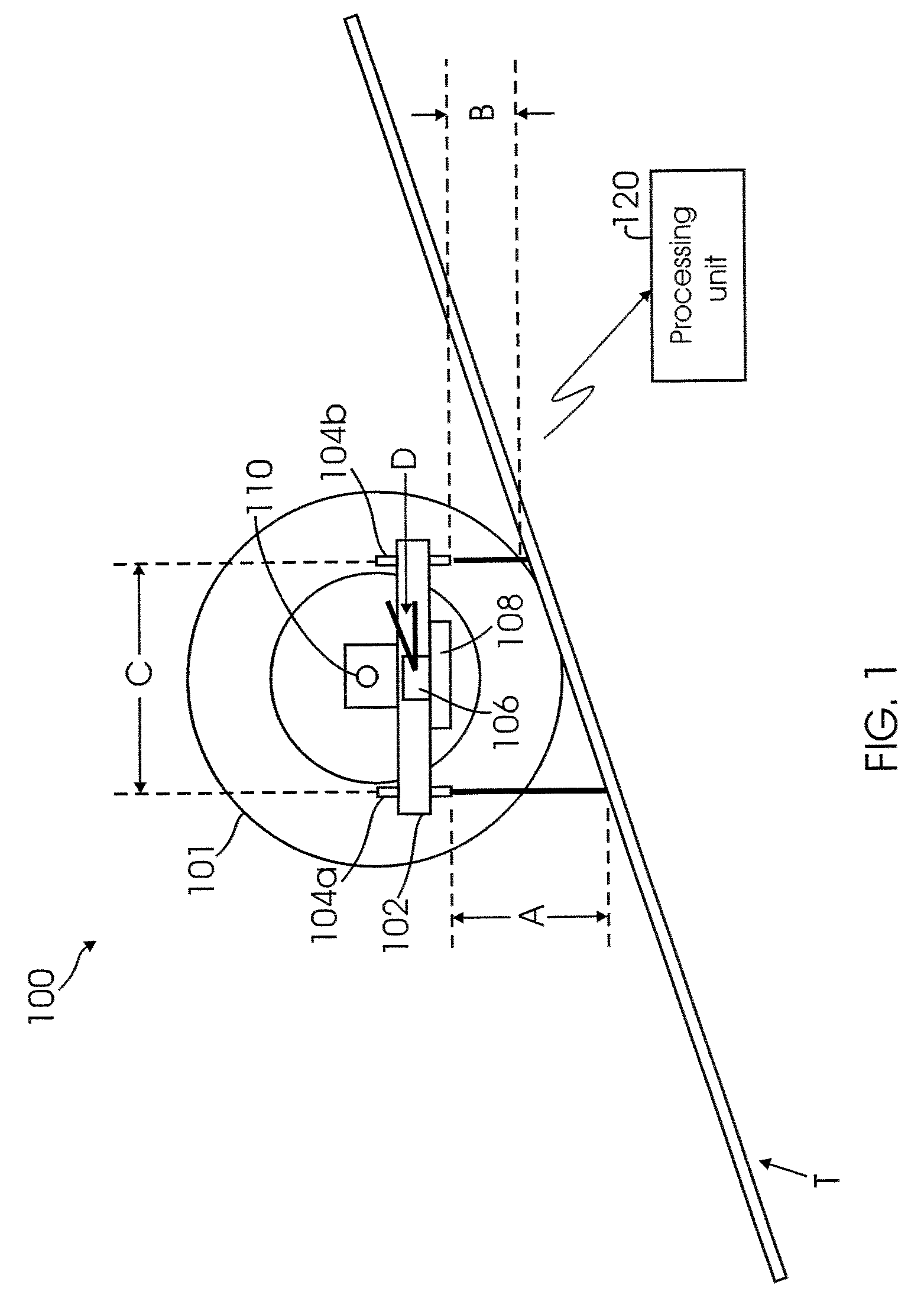 Dynamic percent grade measurement device